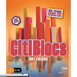 CitiBlocs 200-Piece Hot-Colored Building Blocks  B003RCJXBA